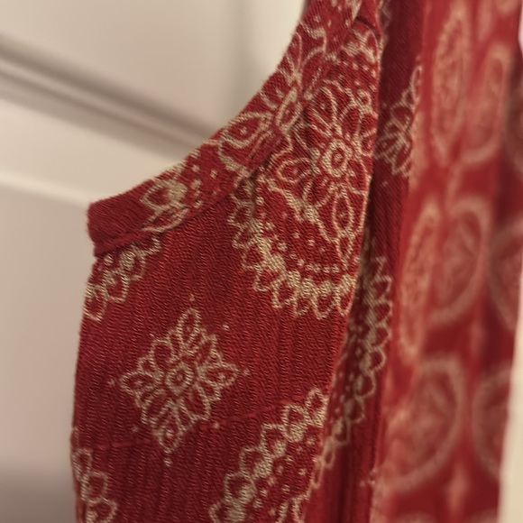 Brandy Melville dark red slip dress SZ small medium made in Italy boho chic - Picture 6 of 16